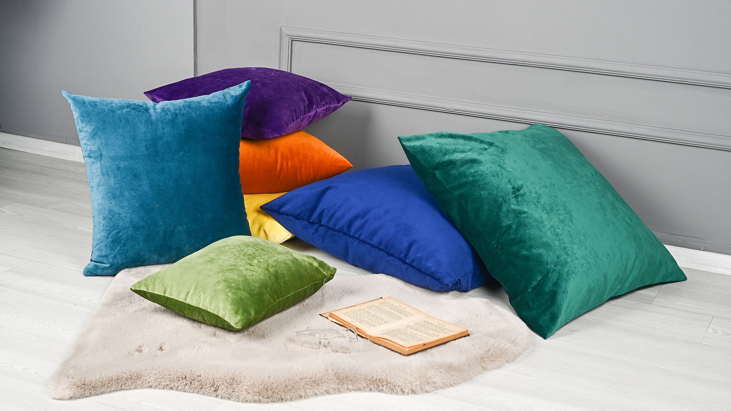 Shiny Velvet Cushion Covers