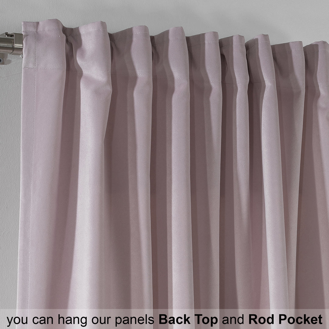 Solid Luxury Matte Velvet Curtain Panel - 70 Colors, Multiple Sizes