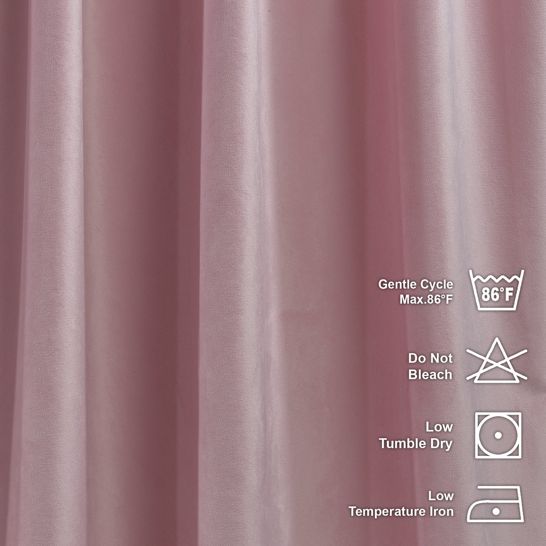 Solid Luxury Matte Velvet Curtain Panel - 70 Colors, Multiple Sizes