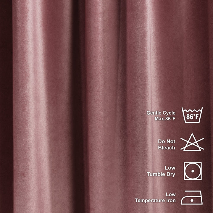 Solid Luxury Matte Velvet Kitchen Valance Set of 3 - 70 Colors, Multiple Sizes