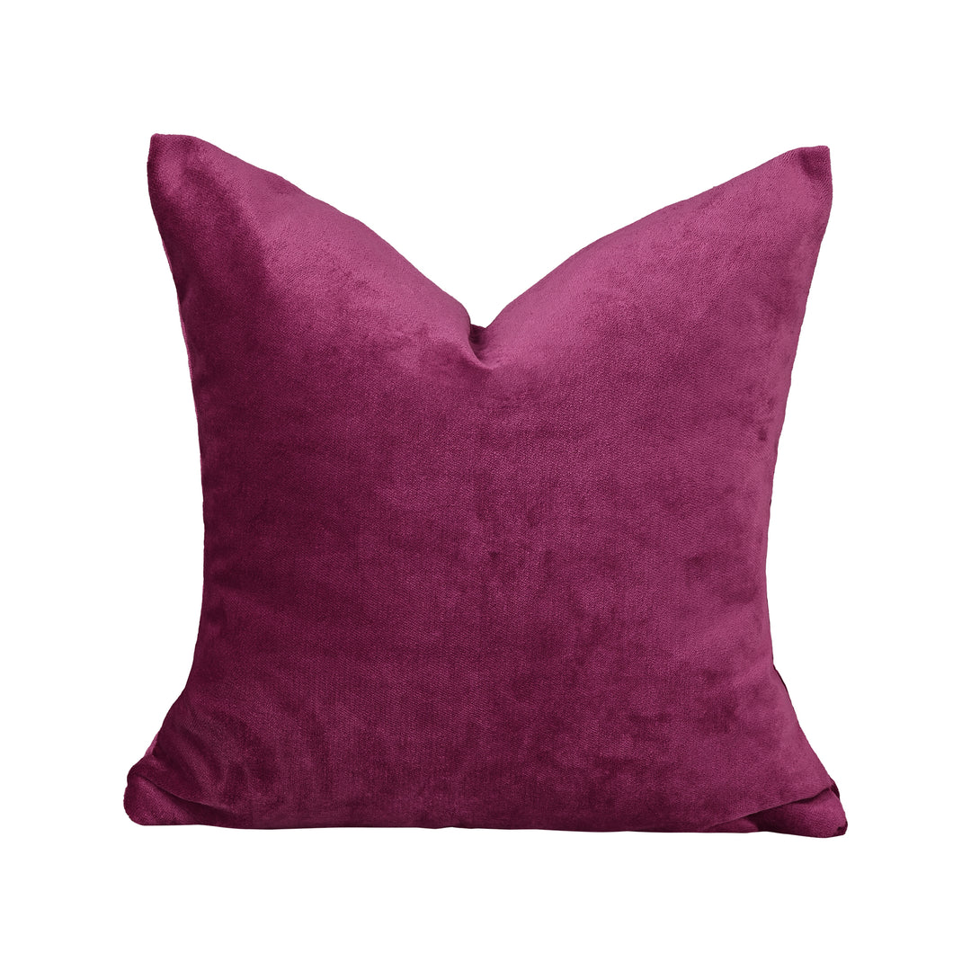 Matte Velvet Cushion Covers Set of 2 - with 70 Curtain Colors Matching, Multiple Sizes