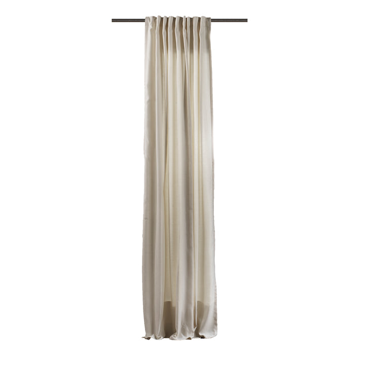 Solid Faux Linen Texture Curtain 1 Panel - Different Colors, Multiple Sizes